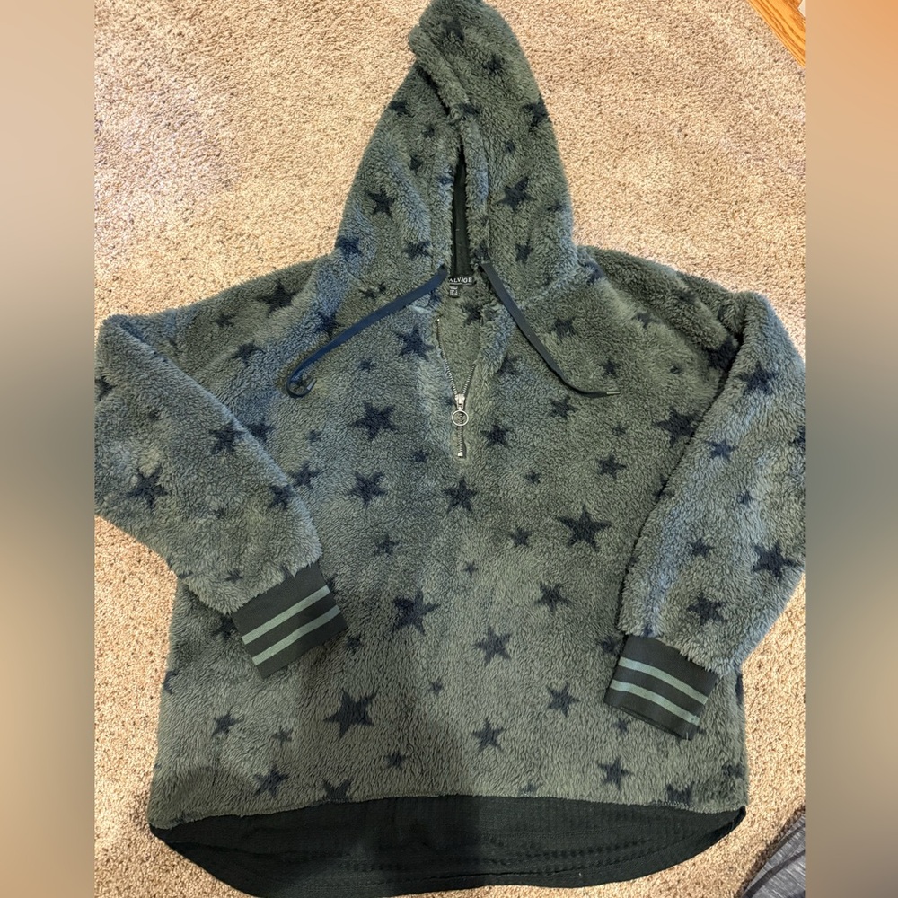 Pj salvage fleece hoodie